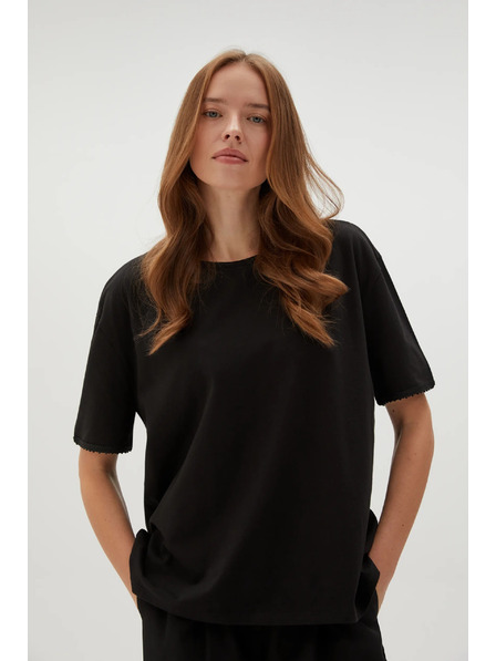 Moodo Черна дамска тениска