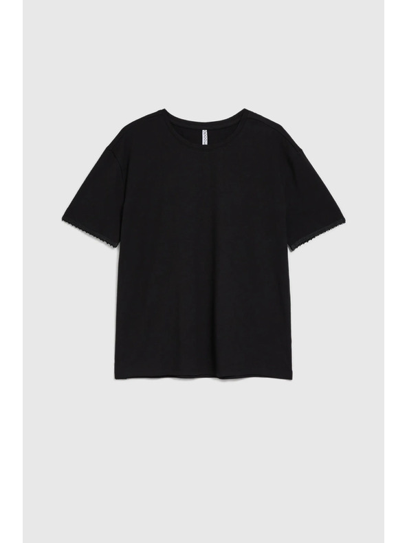 Moodo Черна дамска тениска