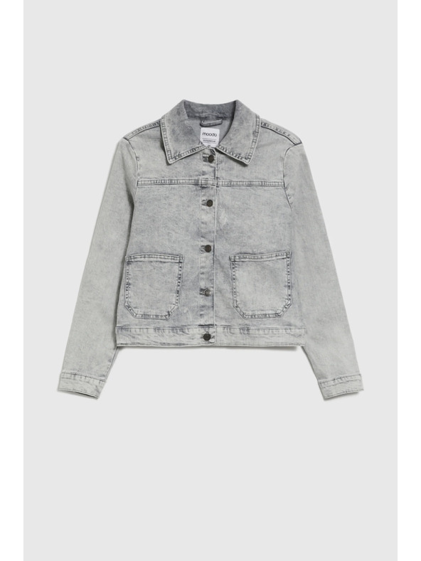 Moodo Сиво дамско яке Moodo