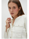 Moodo Бяло дамско яке Moodo