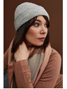 Moodo Сива плетена шапка