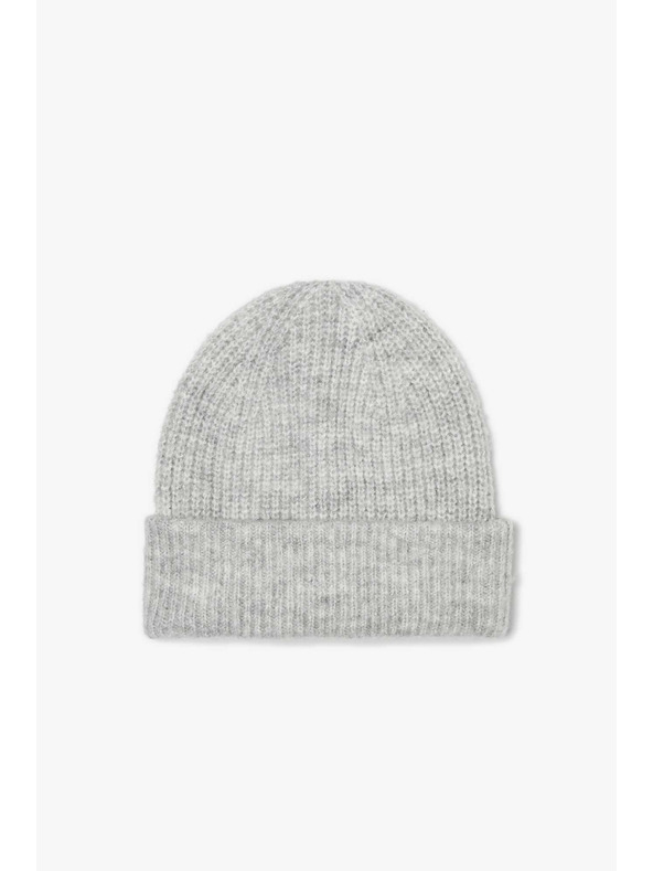 Moodo Сива плетена шапка