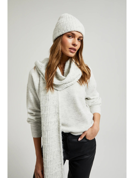 Moodo Сив дамски шал