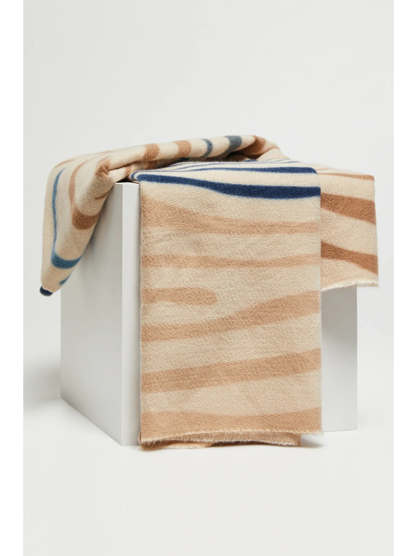 Moodo Бежов дамски шал