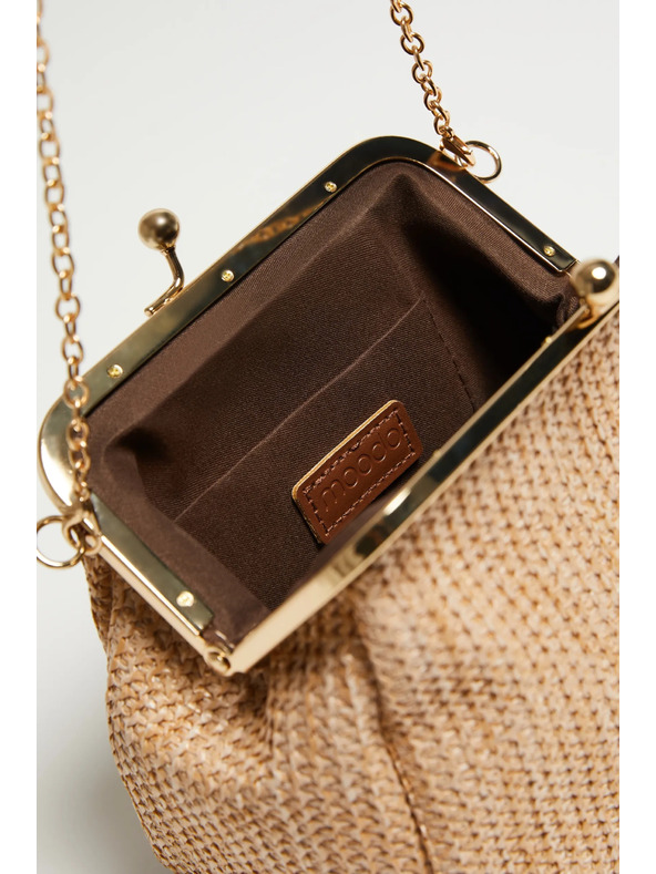 Moodo Бежова дамска чанта Moodo