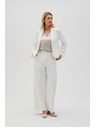 Moodo Бели дамски панталони Moodo