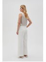 Moodo Бели дамски панталони Moodo