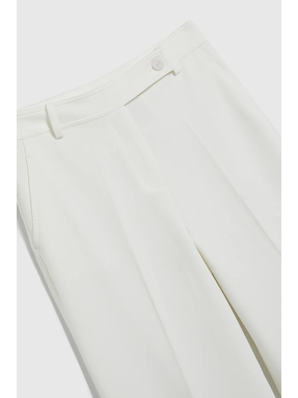 Moodo Бели дамски панталони Moodo