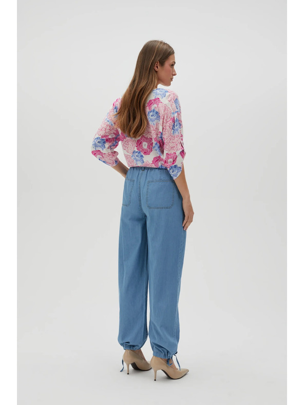 Moodo Сини дамски панталони Moodo