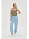 Moodo Светлосини дамски панталони Moodo