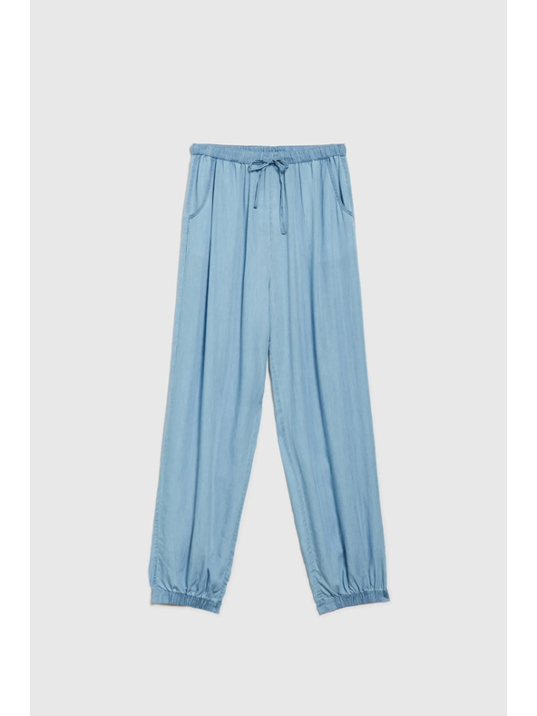 Moodo Светлосини дамски панталони Moodo