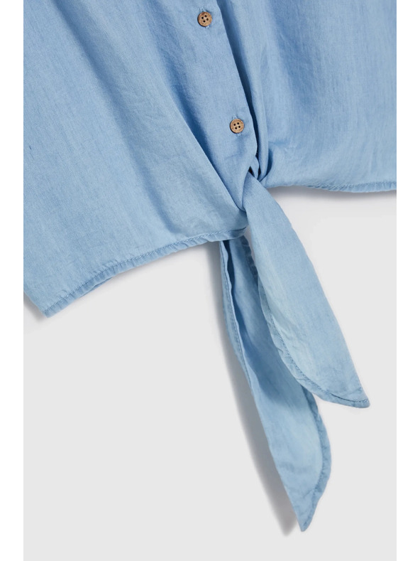 Moodo Синя дамска риза Moodo