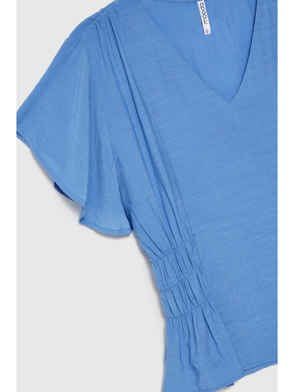 Moodo Синя дамска риза Moodo