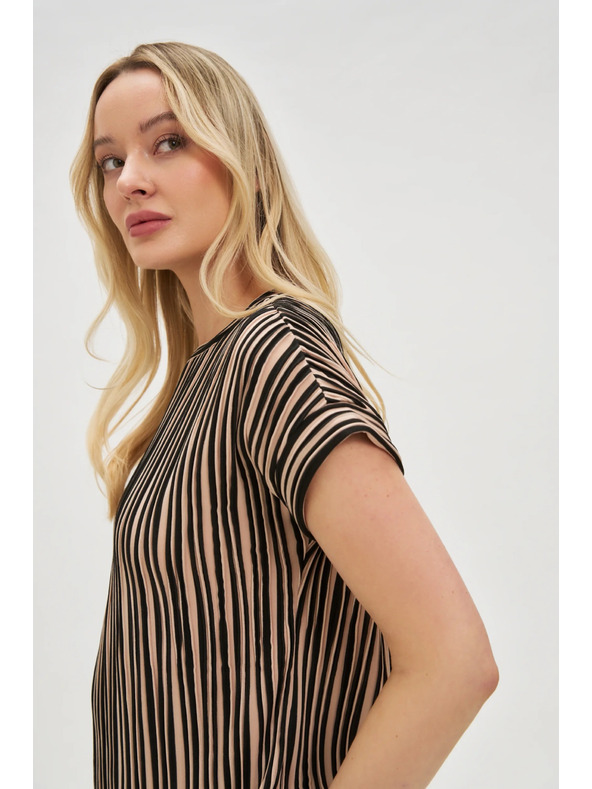 Moodo Бежова дамска блуза Moodo