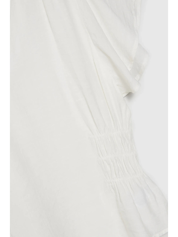 Moodo Бяла дамска блуза Moodo