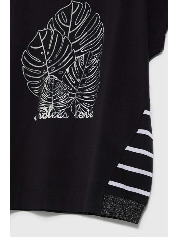 Moodo Черна дамска дълга рокля Moodo