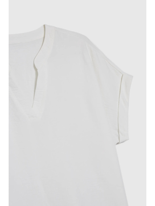 Moodo Бяла дамска блуза Moodo