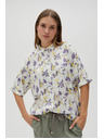 Moodo Светла цветна дамска риза Moodo
