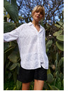 Moodo Бяла дамска риза Madeira Moodo
