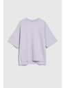 Moodo Лилава дамска суитшърт с цепки Moodo