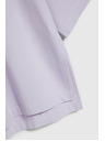 Moodo Лилава дамска суитшърт с цепки Moodo