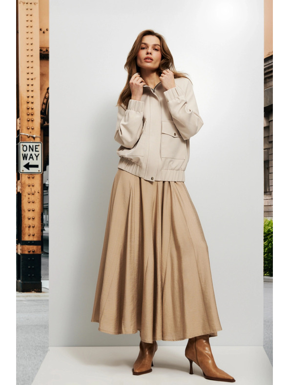 Moodo Бежова пола за жени Moodo