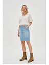 Moodo Дамска синя дънкова пола Moodo
