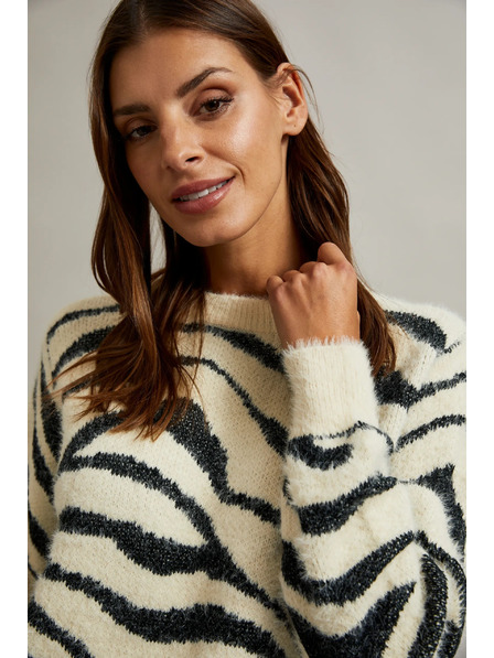 Moodo Дамски суитшърт с животински десен