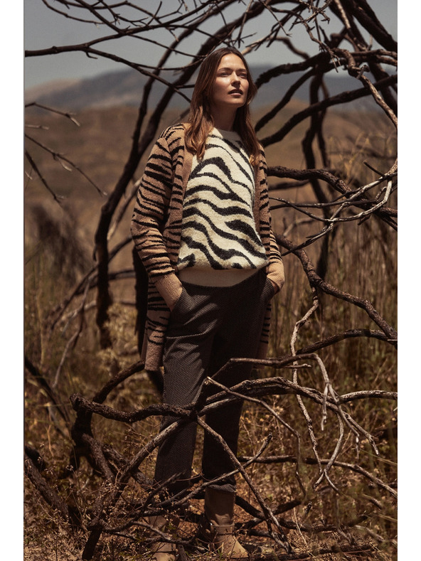 Moodo Дамски суитшърт с животински десен