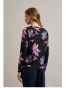 Moodo Лилаво-черен цветен суитшърт