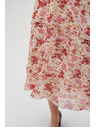 Moodo Бяло-червени цветни дамски рокли Moodo