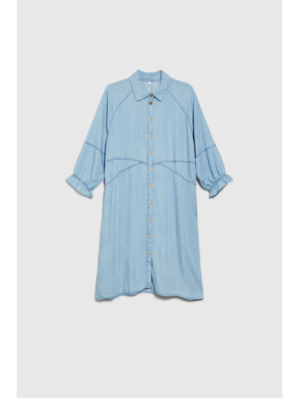 Moodo Синя дамска рокля Moodo