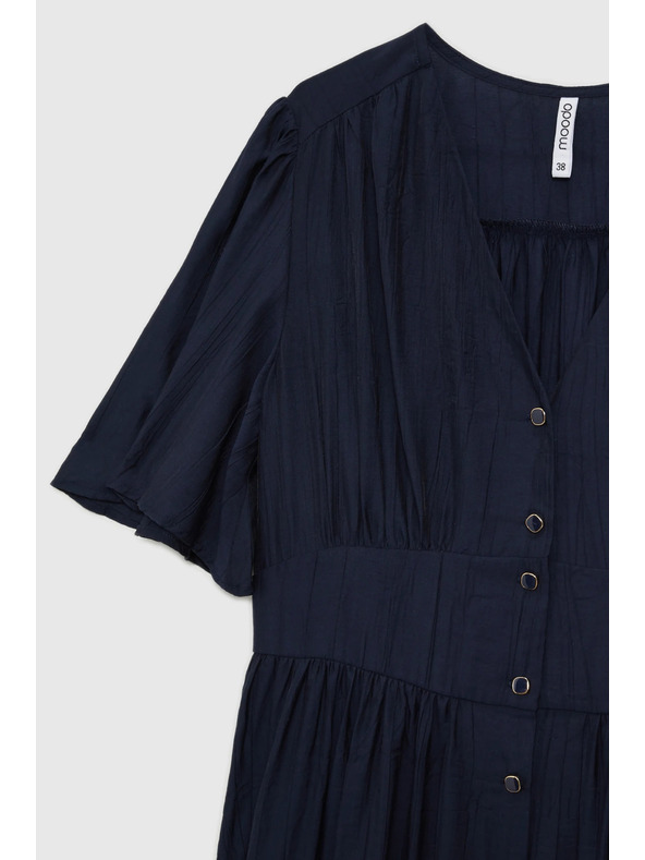 Moodo Тъмносиня дамска рокля Moodo