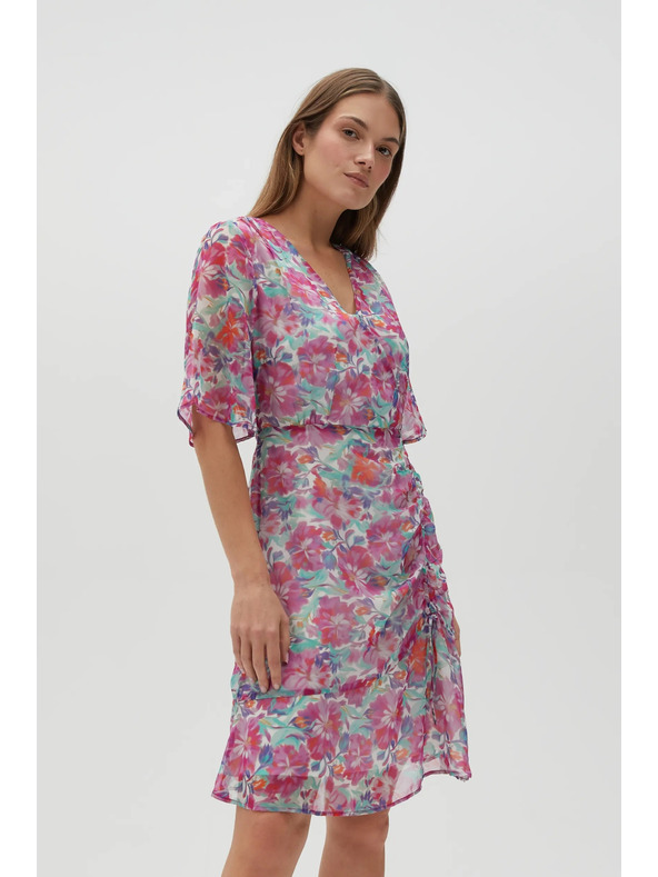 Moodo Фуксиева дамска рокля Moodo