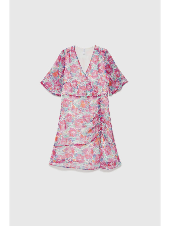 Moodo Фуксиева дамска рокля Moodo