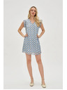 Moodo Синя дамска рокля Moodo