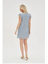 Moodo Синя дамска рокля Moodo
