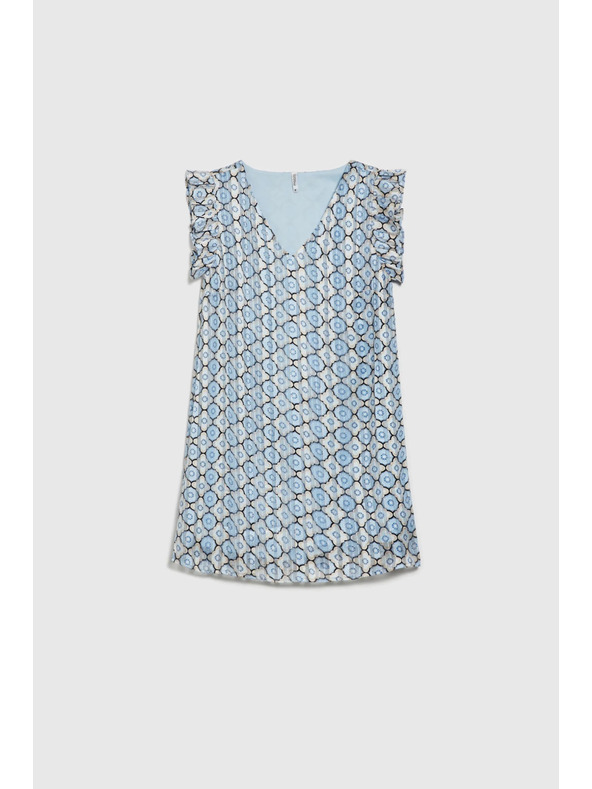 Moodo Синя дамска рокля Moodo