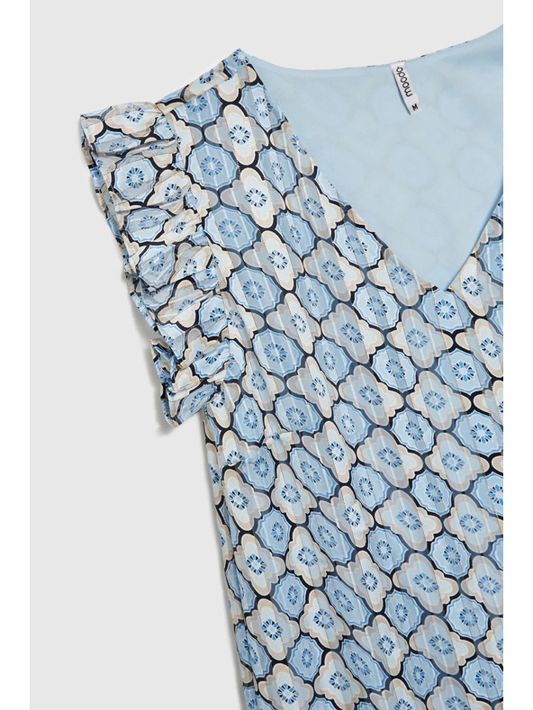Moodo Синя дамска рокля Moodo