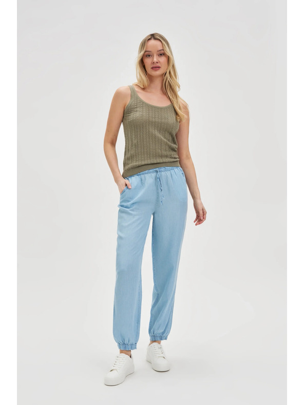 Moodo Маслинен памучен потник