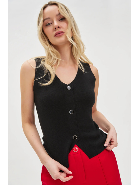 Moodo Черен дамски топ Moodo