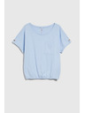 Moodo Светлосиня дамска тениска Moodo