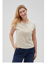 Moodo Светлобежова дамска тениска Moodo