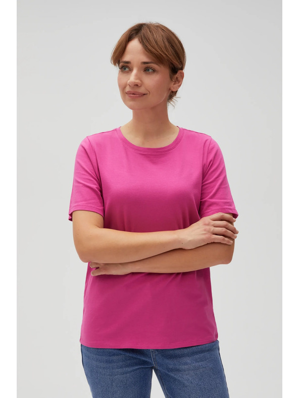 Moodo Фуксия дамска тениска Moodo
