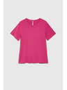 Moodo Фуксия дамска тениска Moodo