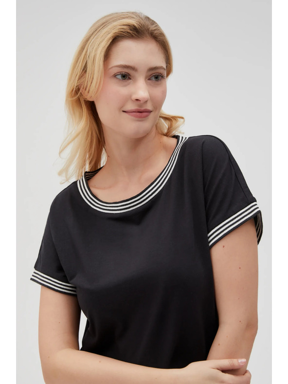 Moodo Черна дамска дълга рокля Moodo