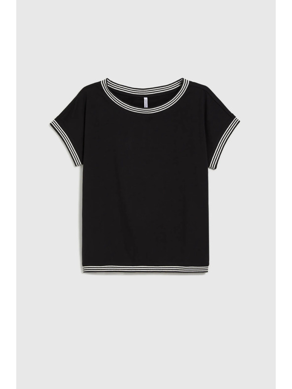 Moodo Черна дамска дълга рокля Moodo