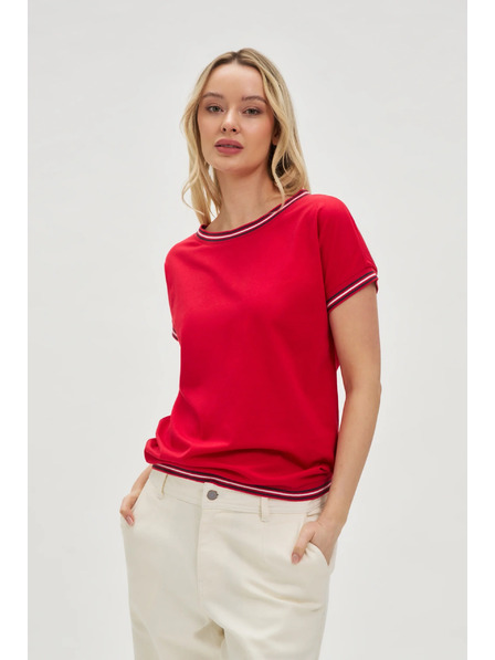 Moodo Червена дамска тениска Moodo