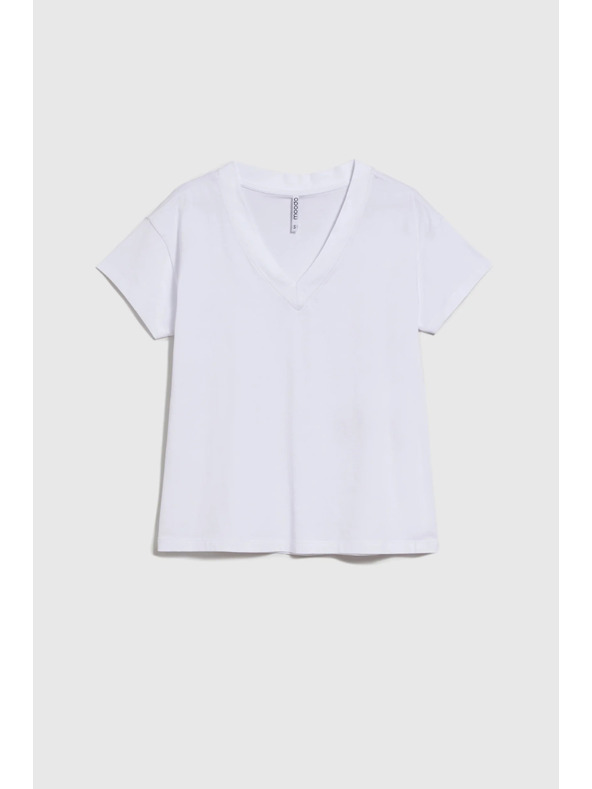 Moodo Бяла дамска тениска Moodo