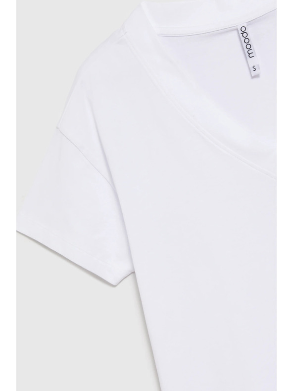 Moodo Бяла дамска тениска Moodo